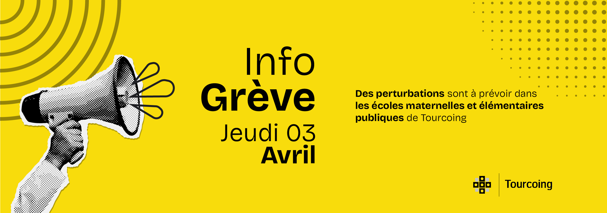 Mouvement de grève le 03 avril 2025