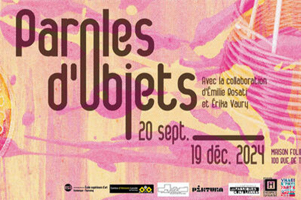 Présentation de l'exposition Paroles d'Objets